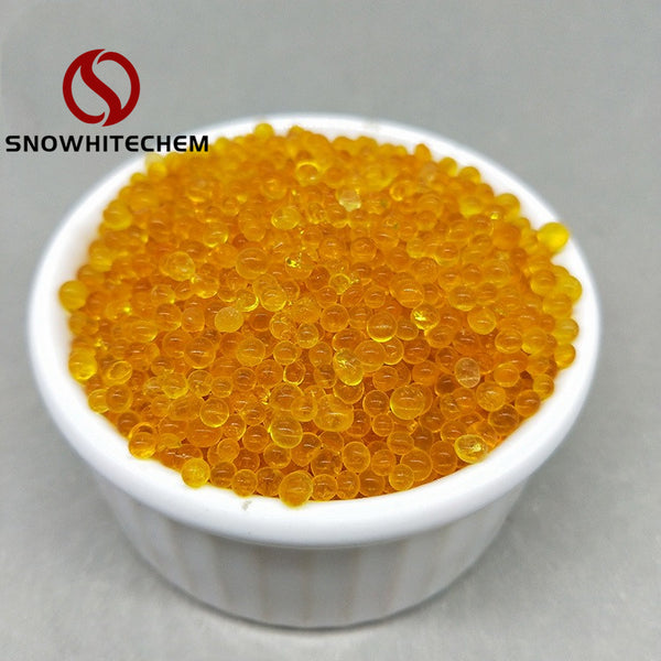 Orange silica gel